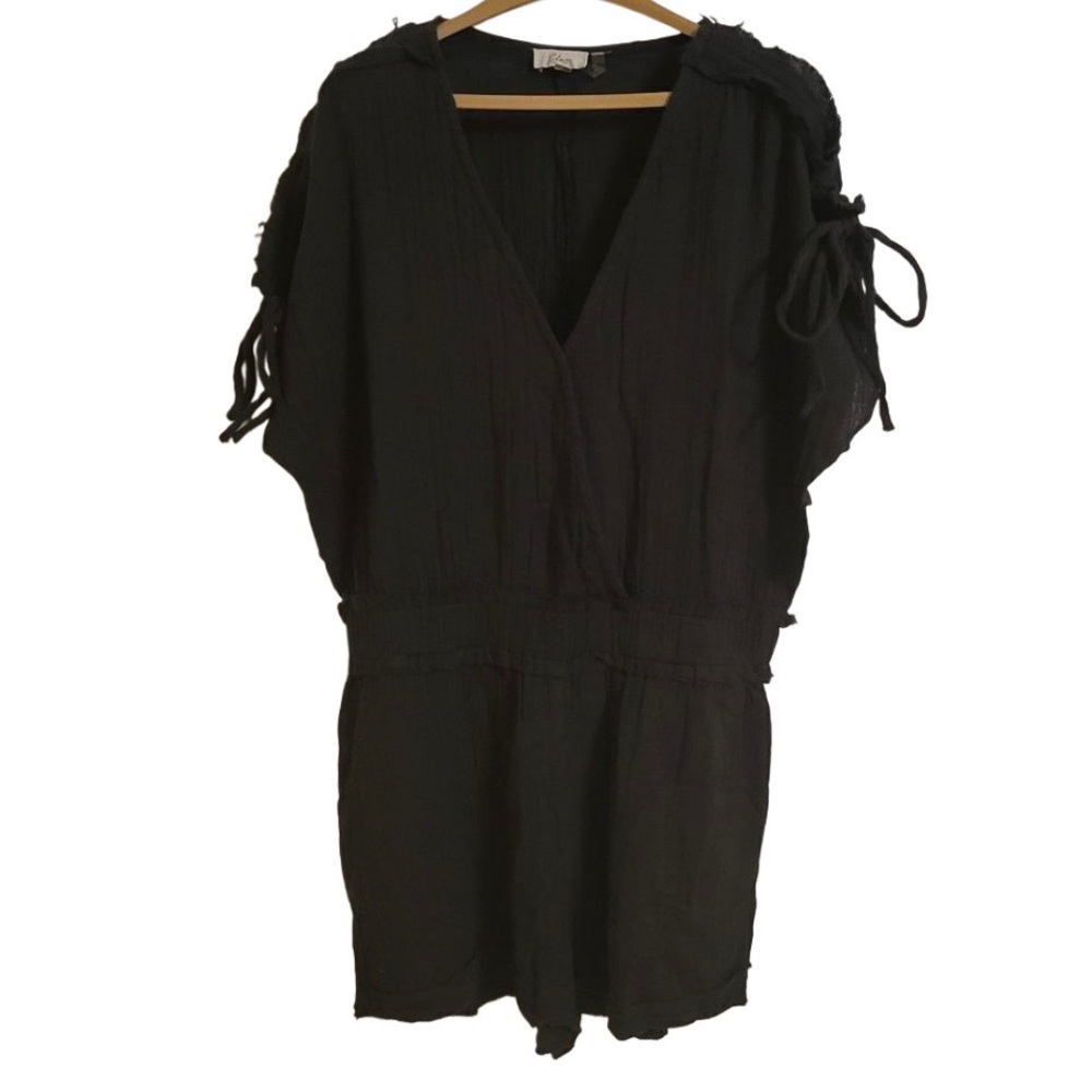Elan Black Sleeveless Romper Women’s Size Medium - Picture 5 of 5